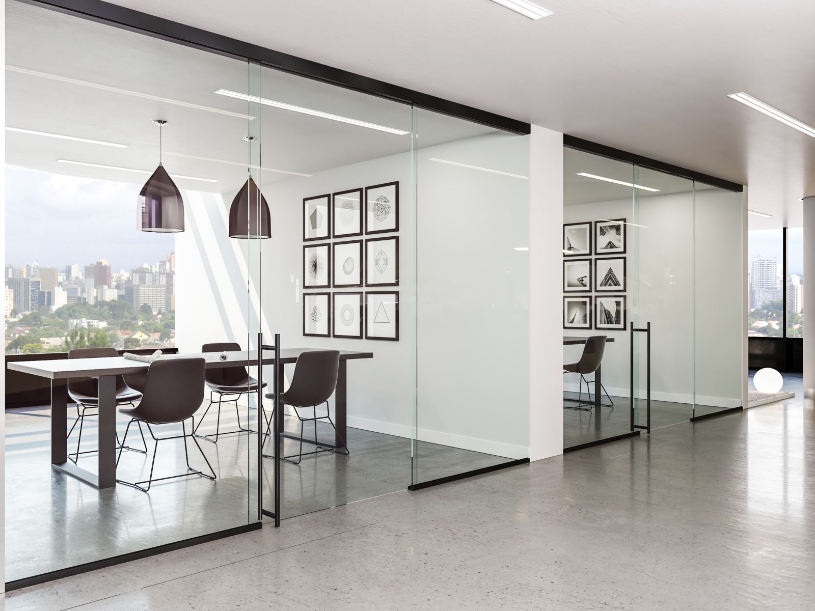 Six Advantages of Using Interior Glass Doors in Office Spaces | klein